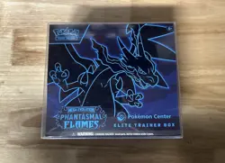 Phantasmal Flames Pokemon Center Exclusive ETB Elite Trainer Box Factory Sealed - Image 1