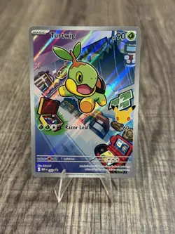 Pokemon TCG - Turtwig - First Partner Illustration Promo 040 30th Anniversary - Image 1