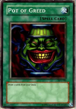 Pot of Greed Common Starter Deck: Yugi Evolution SYE-040 MP - Image 1