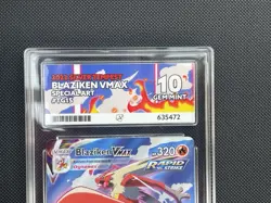 Pokemon TCG Blaziken VMAX TG15/TG30 Silver Tempest ACE 10 GEM MINT - Image 2