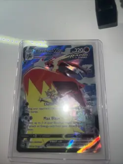 Pokemon TCG Blaziken VMAX TG15/TG30 Silver Tempest Trainer Gallery Ace 9 - Image 1
