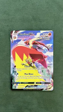 Pokemon TCG Blaziken VMAX TG15/TG30 Silver Tempest Trainer Gallery - Image 1