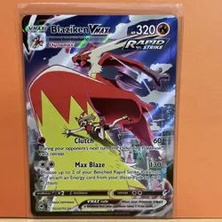 Pokemon TCG Blaziken VMAX Swsh12: Sword & Shield - Silver Tempest TG15/TG30 NM - Image 1
