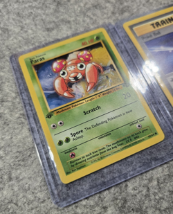 Small lot of 28 original vintage 1990s Pokemon TCG cards, 3 first / 1st edition - Image 3