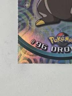 Drowzee #96 Holo Blue Label - Pokemon Topps TV Animation Vintage Tcg Card - Image 2