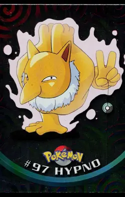 Pokemon Card Topps Trading Cards Series 2 Hypno #97 Holo Foil - Image 1