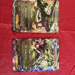 Rayquaza EX 85/124 Dragons Exalted Holo & Rayquaza EX XY73 - Lot Of 2 Cards - Image 3