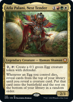 Atla Palani, Nest Tender NM, English MTG Dominaria United - Image 1