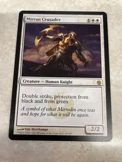 Mirran Crusader [Mirrodin Besieged] - MTG Magic Card - NM - Image 1