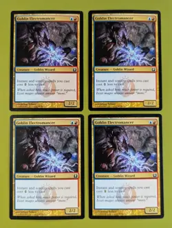 Goblin Electromancer x4 Return to Ravnica 4x Playset Magic the Gathering MTG - Image 1