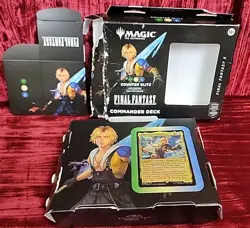 Magic The Gathering Commander Deck Final Fantasy Counter Blitz DAMAGED BOX PICS - Image 1
