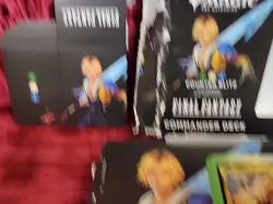 Magic The Gathering Commander Deck Final Fantasy Counter Blitz DAMAGED BOX PICS - Image 3