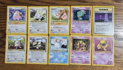 10-Pokemon Wotc Black Star Promos,,nice cards,,*not played* - Image 1