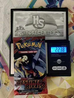 (VERY HEAVY) 22.38g Pokemon TCG Destined Rivals Booster Pack (SEALED)✅ - Image 1