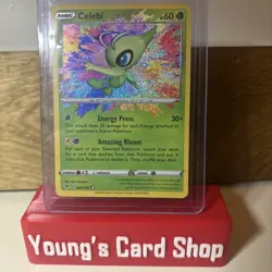 Celebi 009/185 - SWSH: Vivid Voltage Amazing Rare - Pokemon TCG (NM) - Image 1