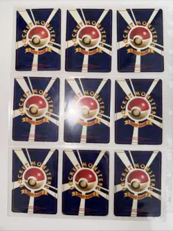 Pokemon TCG Japanese Card Lot (9 Cards) Base Era WOTC Vintage 1996–1999 (MP-DMG) - Image 3