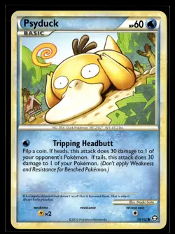 Pokemon TCG Triumphant #74/102 Psyduck MP - Image 1