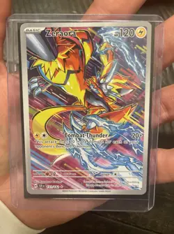 Zeraora - 151/142 - Pokemon Stellar Crown Illustration Rare NM - Image 1