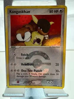 KANGASKHAN #6/112 POKEMON FIRE RED & LEAF GREEN REVERSE HOLOFOIL -- DMG SEE DESC - Image 1