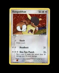 2004 Pokemon FIRERED & LEAFGREEN KANGASKHAN HOLO 6/112 RARE! MP - Image 1