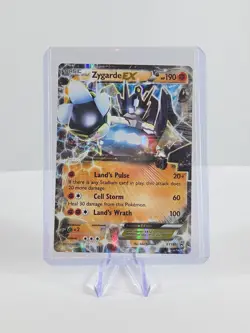 Pokemon Zygarde EX #XY151 2016 Black Star Promo Ultra Rare Holo MP - Image 1