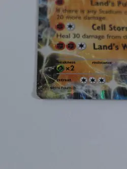 Pokemon Zygarde EX #XY151 2016 Black Star Promo Ultra Rare Holo MP - Image 2