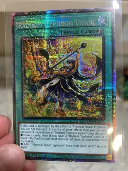 Yu-Gi-Oh! Starlight! RA05: EN075-Radiant Typhoon Vision 1st Ed. NM-MINT - Image 1