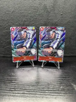 2x Gin OP15-007 Alt Art SR - Adventure on Kami's Island One Piece TCG Playset - Image 1