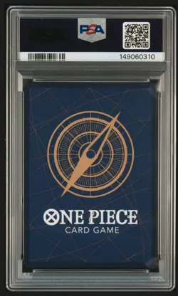 2025 ONE PIECE OP13-CARRYING ON HIS WILL ALTERNATE ART MONKEY D LUFFY PSA 10 Gem - Image 2