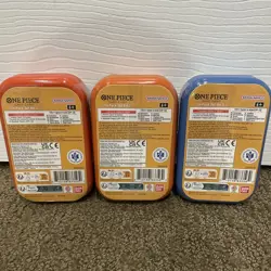 One Piece TCG OP-13 Tin Pack Set Vol. 2 Lot of 3-New/Sealed - Luffy, Sabo, Ace - Image 3