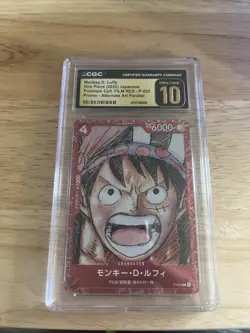 2023 ONE PIECE JPN PREMIUM COLLECTION ONE PIECE FILM RED MONKEY D. LUFFY PSA 10 - Image 1