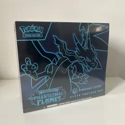 Phantasmal Flames Pokemon Center Elite Trainer Box (ETB) - New & Factory Sealed✅ - Image 1