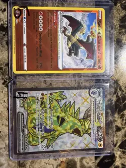 Mewtwo V, Charizard, Tyranitar EX, Sylveon V Full Art Holo Pokemon Card Lot (10) - Image 2