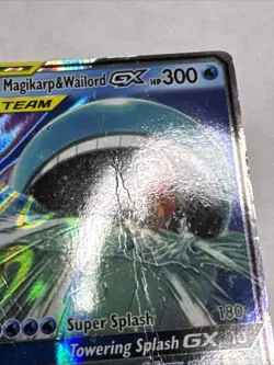 Pokemon TCG Magikarp and Wailord GX Holo Card Promo SM166 - Image 3