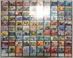Lot of 100 Japanese Duel Masters Trading Card Game Card Set - Image 1