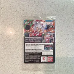 Bandai Namco One Piece CCG Monkey.D.Luffy US Voyage Holo Character Card - Image 2