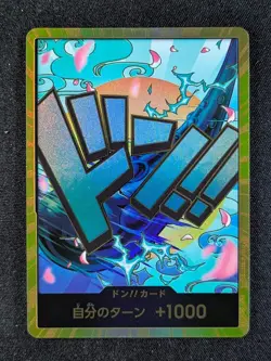 2024 One Piece YAMATO Premium Booster: The Best Don!! Card Gold Japanese - Image 1