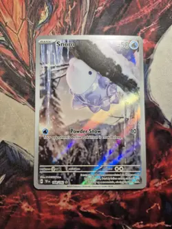 Snom 168/162 SV05: Temporal Forces Illustration Rare Pokemon Card NM Near Mint - Image 1