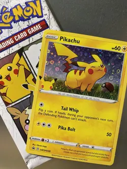 Pikachu SWSH039 General Mills Cereal 25th Anniversary Holo Promo Pokemon Card - Image 2