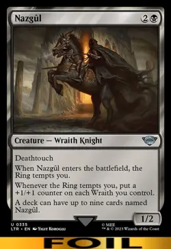 Nazgul ** FOIL ** #335 - Lord of the Rings - CUC NM MTG - Image 1