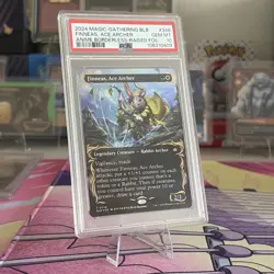 PSA 10 - Finneas Ace Archer Raised Foil, Bloomburrow Foil Edition. - Image 1