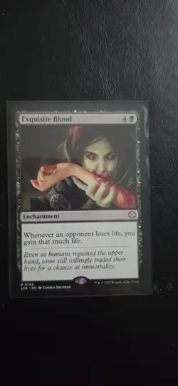 [1x] Exquisite Blood - Near Mint, English - The Lost Caverns of Ixalan Commander - Image 1