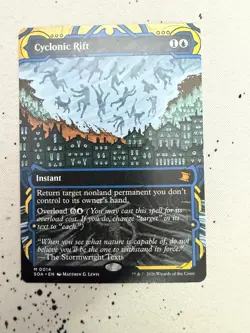 Cyclonic Rift Secrets of Strixhaven: Mystical Archive MTG Ships Fast - Image 1