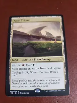 Savai Triome Ikoria: Lair of Behemoths Non-foil Light played Magic The Gathering - Image 1