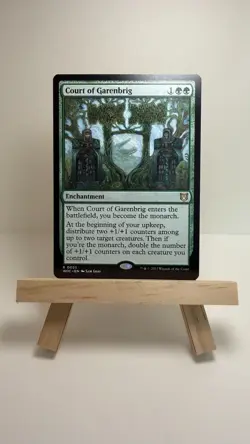 Court of Garenbrig Commander: Wilds of Eldraine #25 Rare NM MTG - Image 1