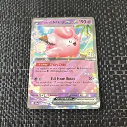 Pokemon TCG Lillie’s Clefairy EX 056/159 Journey Together - Image 1