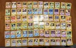 Pokemon Gym Heroes Un/Common Cards Complete LP/MP TCG 1999-2000 35-96 & 105-132 - Image 1