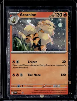 Arcanine - 011 / Cosmos Black Star Promo 2023 (NM) / Pokemon TCG - Image 1