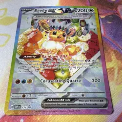 Eevee ex 174 SV: Scarlet & Violet Promo Cards Holo Promo Pokemon TCG NM - Image 3