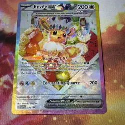 Eevee ex 174 SV: Scarlet & Violet Promo Cards Holo Promo Pokemon TCG NM - Image 5